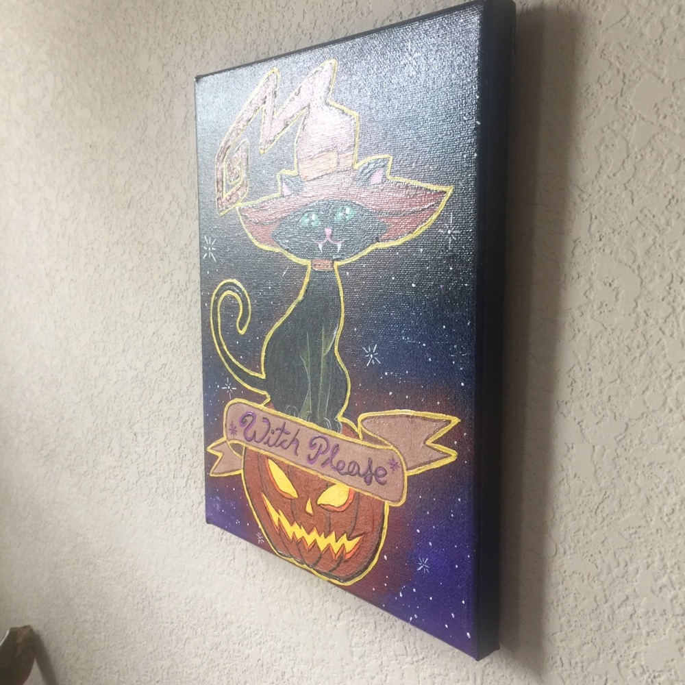 [Original Painting] ” Witch Please” - Picture 8 of 13